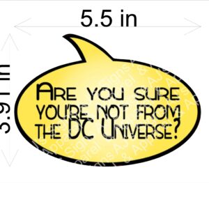 DC Universe Sticker