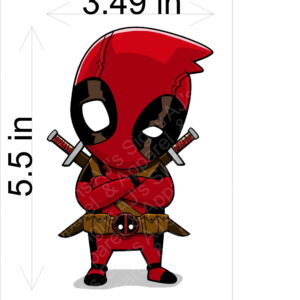 Deadpool Dude Sticker