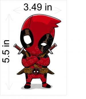 Deadpool Dude Sticker