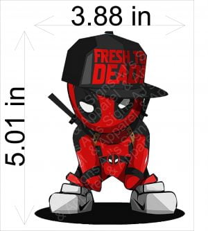 Fresh Deadpool sticker