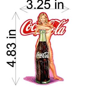Coke Pin up Girl Sticker