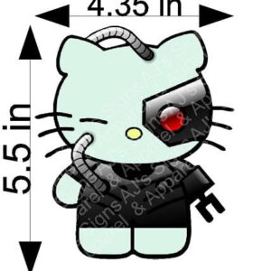Borg Hello Kitty Sticker