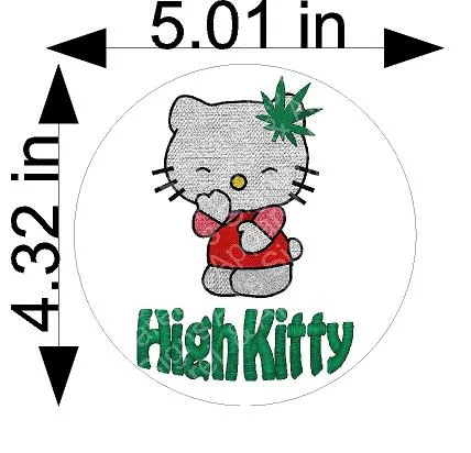 Hello Kitty High Pot sticker decal - AJ's Signs & Apparel
