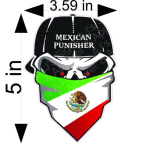 Mexican Punisher Skull