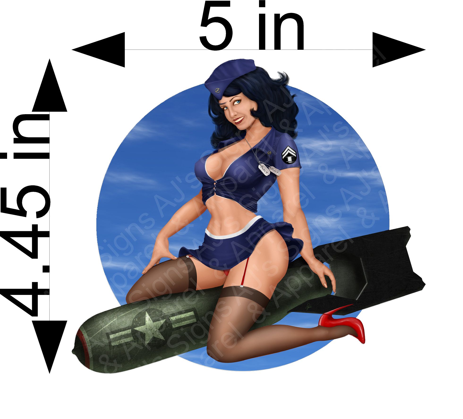 Details about   Pinup Girl Vinyl Graphic Stickers Pinup Decals Set of 2 Bombshell Betty m BL 